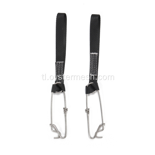 HDPE Oyster mesh bag na tumutugma sa shark clip